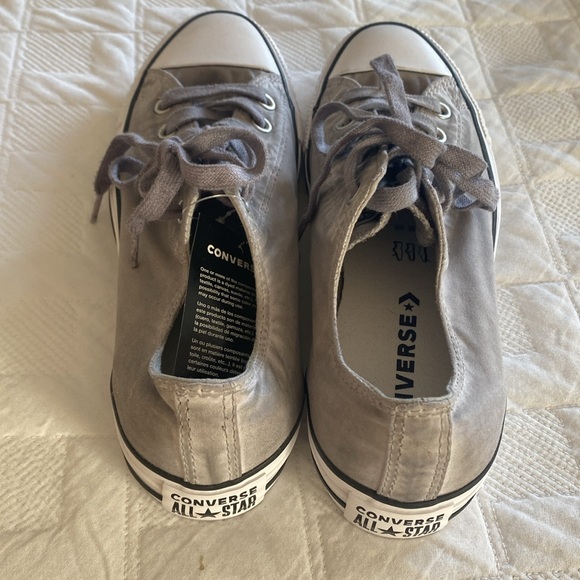 Silver low top Converse - Picture 4 of 4